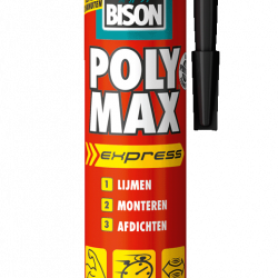 Bison poly max Express kit 425 gr. zwart