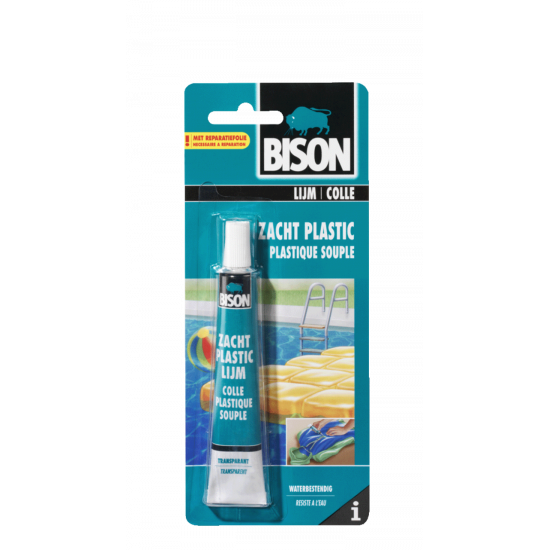 Bison zachtplastic Lijm - voor vinyl (25 ml.)