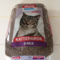 Kattenvoer Krokant 3-mix (10 kg)