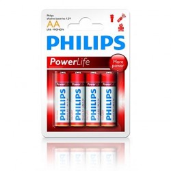 Philips batterijen LR6/AM3 (AA)