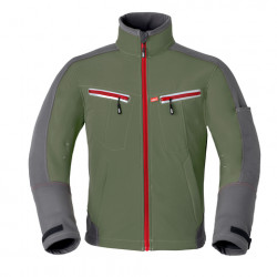 Havep Softshell Jack 40145 Attitude bosbouwgroen/charcoal grijs