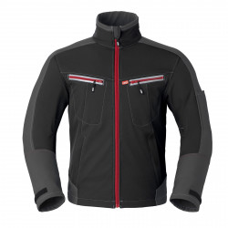 Havep Softshell Jack 40145 Attitude zwart/charcoal grey