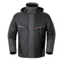 Parka zwart charcoal grijs