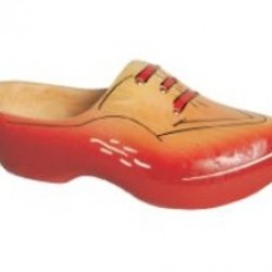 Klompen Luxe rood 31