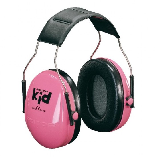 Peltor gehoorbeschermer Kids fluor roze