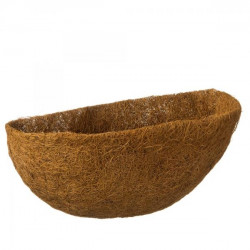 Nature kokos inlegvel voor hangmand 35 cm halfrond 6070134