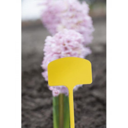 Nature plaatetiketten 12,5 cm geel (10 x) 6020317