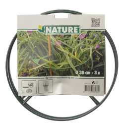 Nature plantsteun / plantring 30 cm (3 x) 6040100 Nature plantsteun / plantring 30 cm (3 x) 6040100