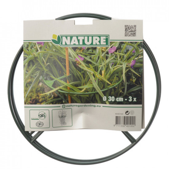 Nature plantsteun / plantring 30 cm (3 x) 6040100