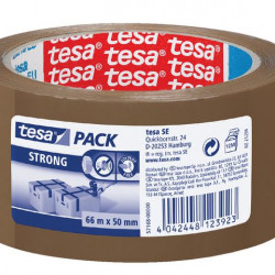 Tesa verpakkingstape (bruin) 50 mm. x 66 mtr.