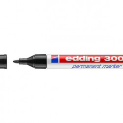 Edding Viltstift zwart met dunne punt