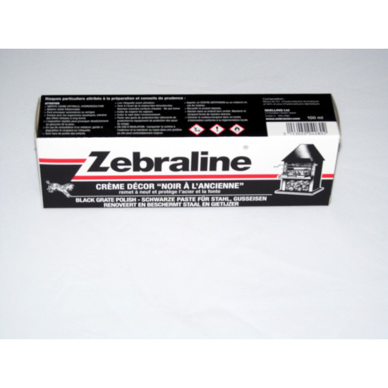 Zebraline kachelpoets 100 ml. zwart