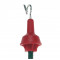 Koltec top-isolator met krul (rood)