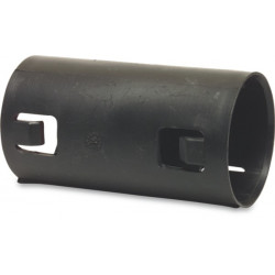 Drainage klikmof verbindingsmof 80 mm. zwart Drainage klikmof verbindingsmof 80 mm. zwart