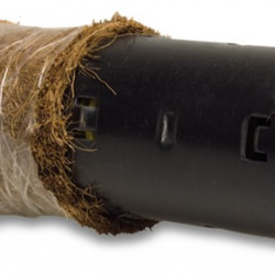 Drainagebuis PVC gep. met cocos 750 gr/m2 80 mm.
