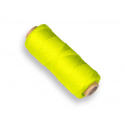 Metselkoord uitzetkoord 1,4 mm. fluor geel 50 meter Metselkoord uitzetkoord 1,4 mm. fluor geel 50 meter