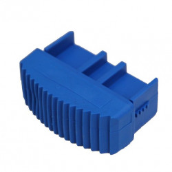 Solide Ladderdop 60 mm. blauw (per stuk)