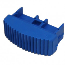Solide Ladderdop 70 mm. blauw per stuk