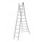 Solide Reformladder 2 x10 sports ongecoat uitgebogen bomen