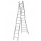 Solide Reformladder 2 x12 sports ongecoat uitgebogen bomen