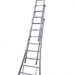 Solide Reformladder 3 x 8 sports ongecoat uitgebogen bomen