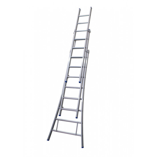 Solide Reformladder 3 x 8 sports ongecoat uitgebogen bomen