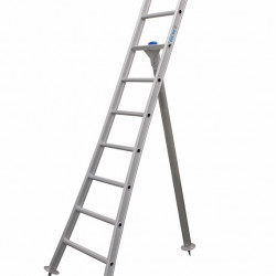 Solide Driepootladder 08 sports aluminium gecoat