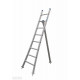 Solide Driepootladder 08 sports aluminium gecoat