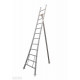 Solide Driepootladder 12 sports aluminium gecoat