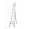 Solide Driepootladder 16 sports aluminium gecoat