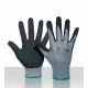 Werkhandschoenen 10.328 Bull-Flex nitril (zwart blauw) mt: 8 (M)