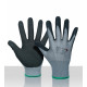 Werkhandschoenen 10.328 Bull-Flex nitril (zwart blauw) mt: 8 (M) Werkhandschoenen 10.328 Bull-Flex nitril (zwart blauw) mt: 8 (M)