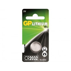 GP lithium knoopcel batterij CR2032 (3 Volt)