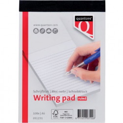 Quantore schrijfblok A6