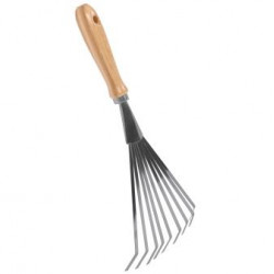 TT handharkje met platte tanden TT handharkje met platte tanden