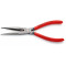 Knipex telefoontang / langbektang recht met zijsnijder 200 mm.