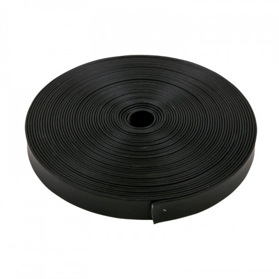 Boomband zwart recycling 4 cm. 25 meter