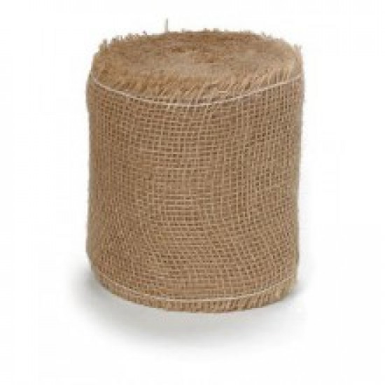 Jute op rol 15 cm x 25 mtr. (220 gr./m2)