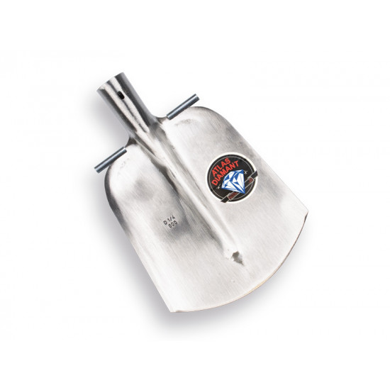 Atlas diamant steekbats 1/4" 000 gehard blank met opstap Atlas diamant steekbats 1/4" 000 gehard blank met opstap