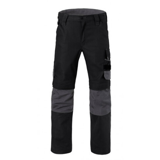 Havep Werkbroek 80229 Attitude zwart/charcoalgrey + kniezakken 53 Havep Werkbroek 80229 Attitude zwart/charcoalgrey + kniezakken 53