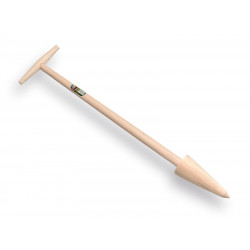Poothout voor aardappels met lange steel 100 cm.
