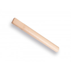 Rubberhamersteel Hickory Lengte: 37 cm Kopmaat: 32 x 11 mm