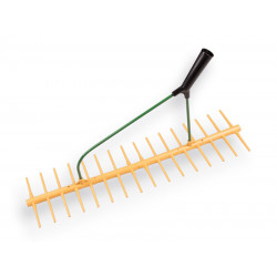 Hooihark schuin 16 tands kunststof Hooihark schuin 16 tands kunststof