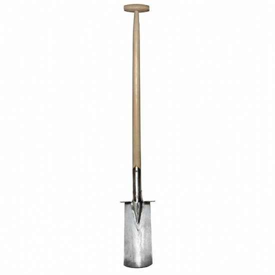 Sneeboer smalle spade met steps (RVS) met 90 cm steel (3033)