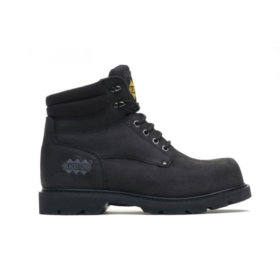 Blackstone werkschoenen 520 S3 hoog zwart maat 50 Blackstone werkschoenen 520 S3 hoog zwart maat 50