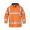 Hydrowear regenjack Uitdam SNS RWS fluor oranje L
