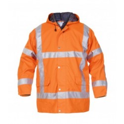 Hydrowear regenjack Uitdam SNS RWS fluor oranje XL