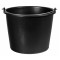 Emmer 12 Ltr. zwart