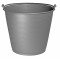 Emmer 20 Ltr. grijs