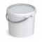 Emmer kunststof wit MM 5 liter (zonder deksel)